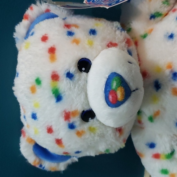 HTF NWT build a bear DQ blizzard confetti BEAR - Picture 4 of 8